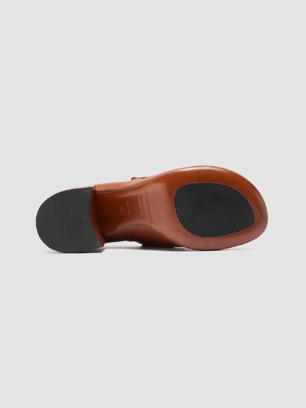 Officine Creative ETHEL 001 Mocassini Penny in Pelle Marrone Vendita