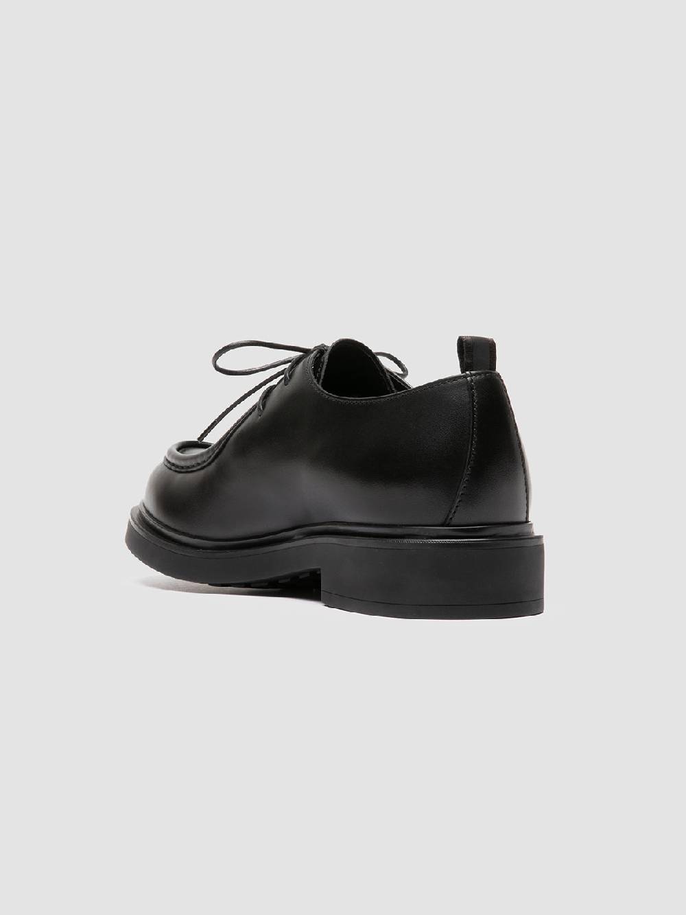 Officine Creative ENGINEER 002 Derby in Pelle Nera Qualità Garantita