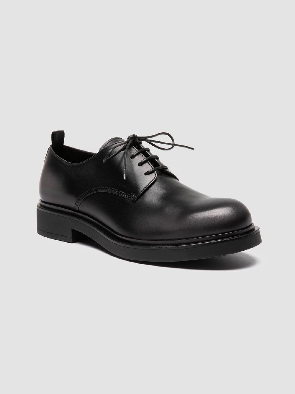 Officine Creative ENGINEER 004 Derby in Pelle Grigia Negozi Online
