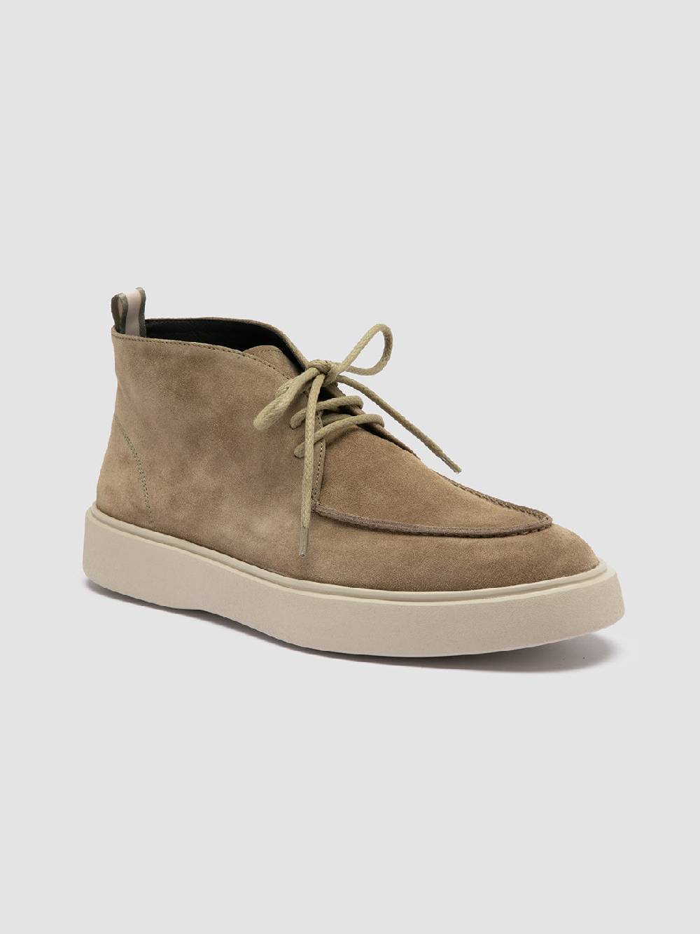 Officine Creative FRAME 002 Stivali Chukka in Pelle Scamosciata Tortora Affare Del Giorno