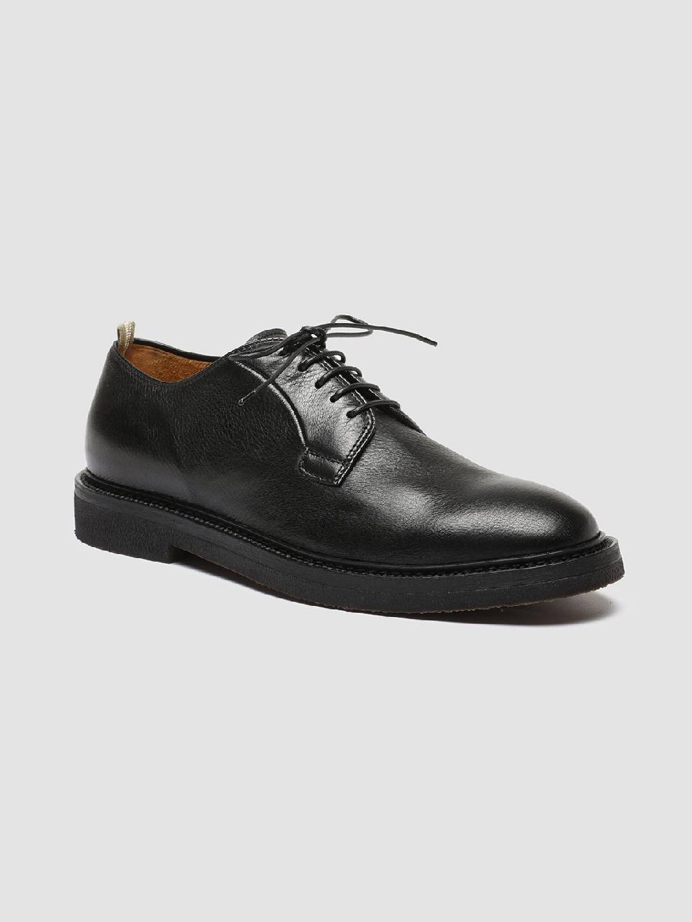 Officine Creative HOPKINS FLEXI 201 Scarpe Derby in Pelle Nera Offerta
