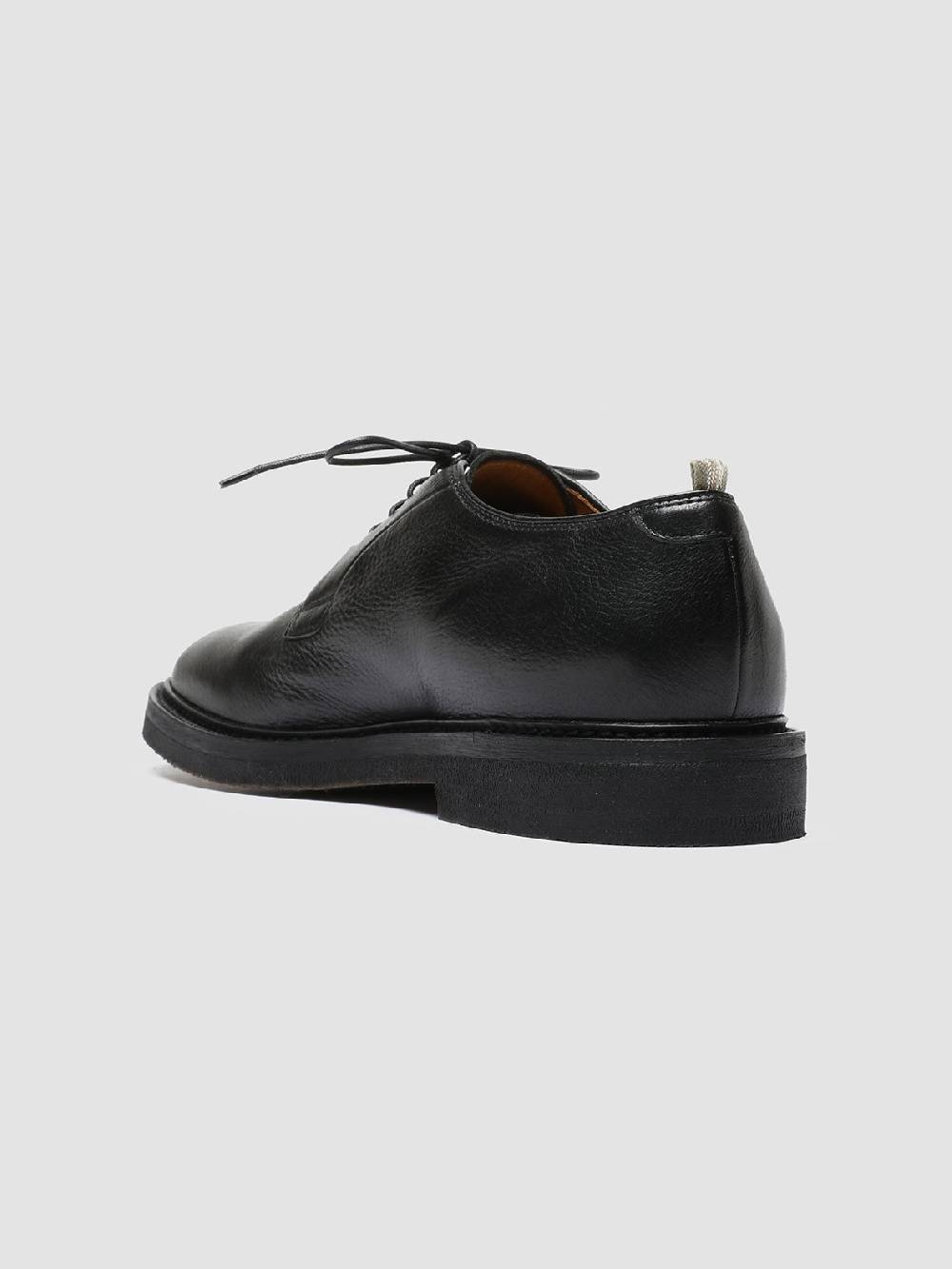 Officine Creative HOPKINS FLEXI 201 Scarpe Derby in Pelle Nera Offerta