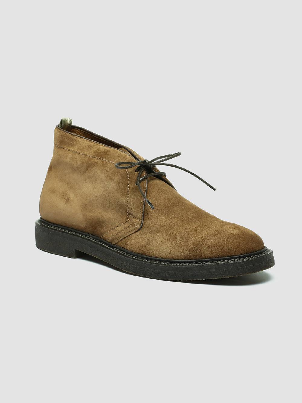 Officine Creative HOPKINS FLEXI 202 Stivali Chukka in Camoscio Marrone Online