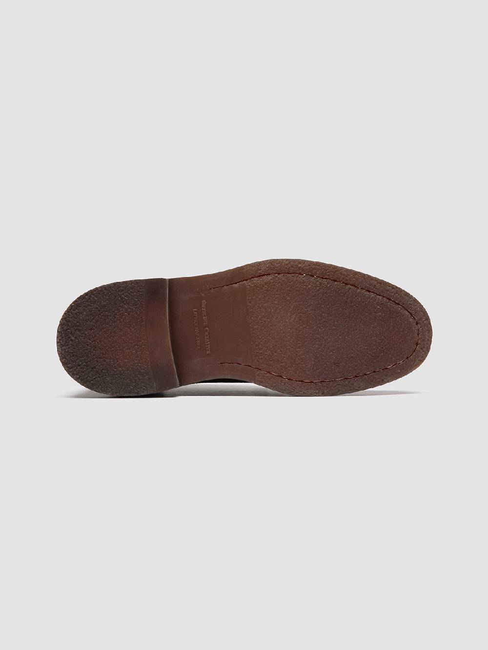Officine Creative HOPKINS FLEXI 202 Stivali Chukka in Pelle Scamosciata Marrone Outlet