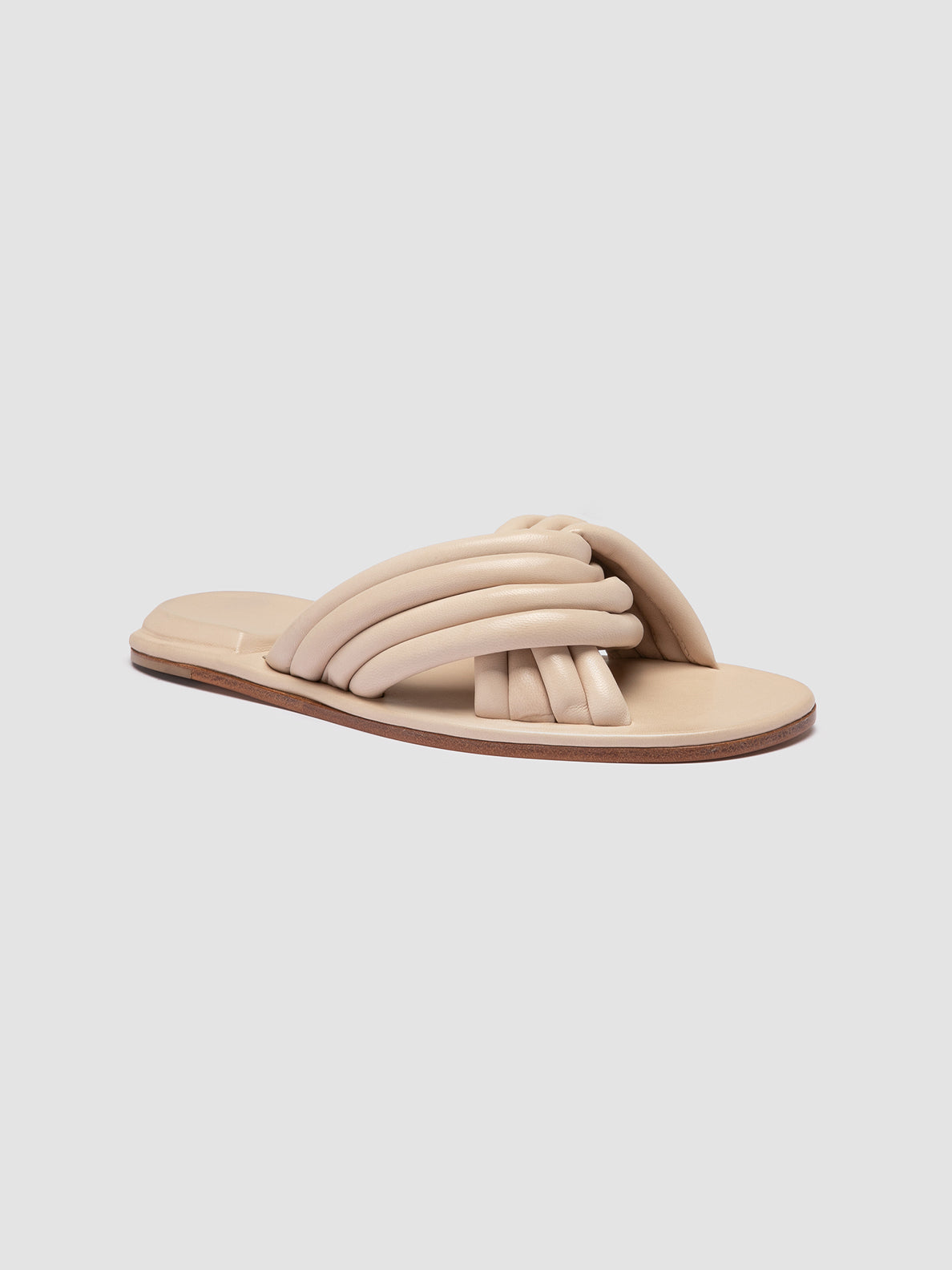 Officine Creative CYBILLE 004 Sandali in Pelle Bianca Vendita Economica