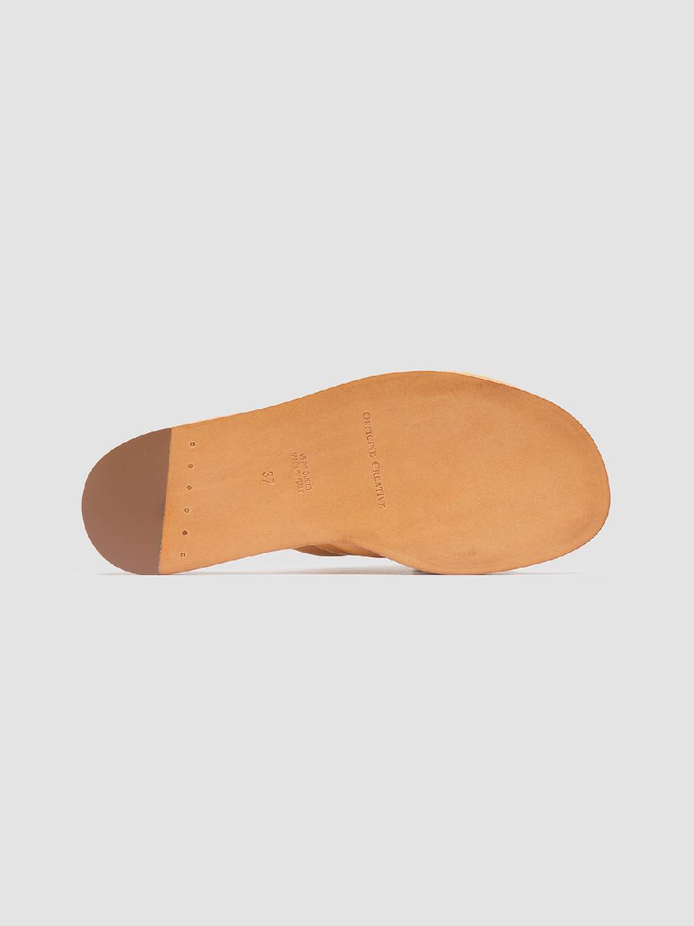 Officine Creative CYBILLE 004 Sandali in Pelle Gialla Saldi Di Fabbrica
