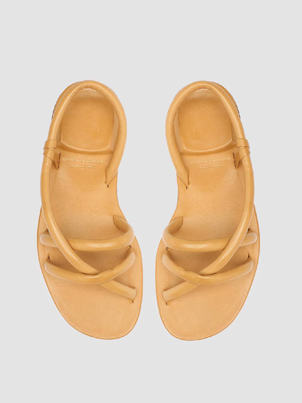 Officine Creative CYBILLE 003 Sandali in Pelle gialla Moda