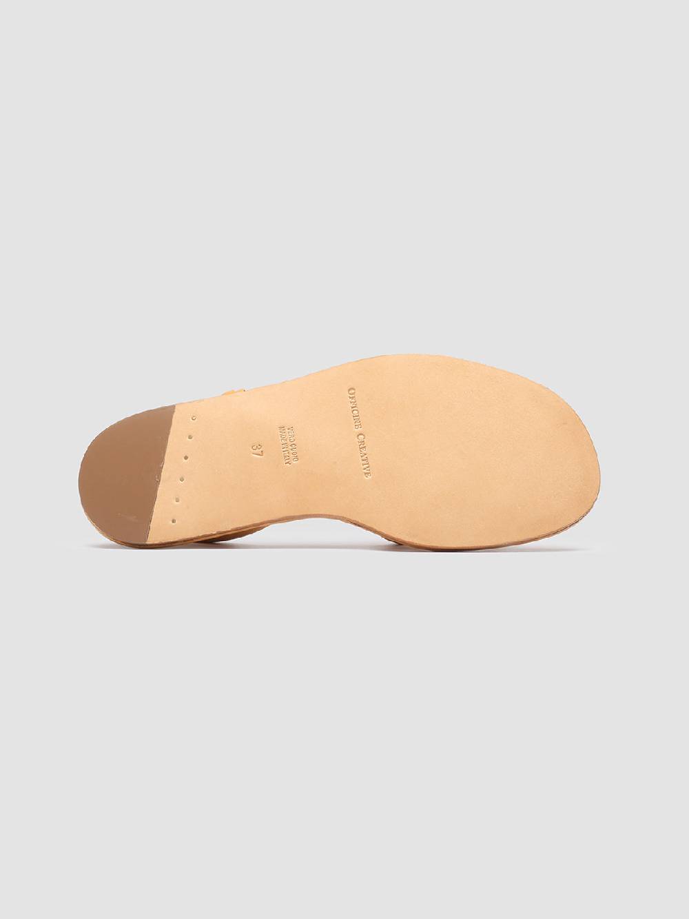 Officine Creative CYBILLE 003 Sandali in Pelle gialla Moda