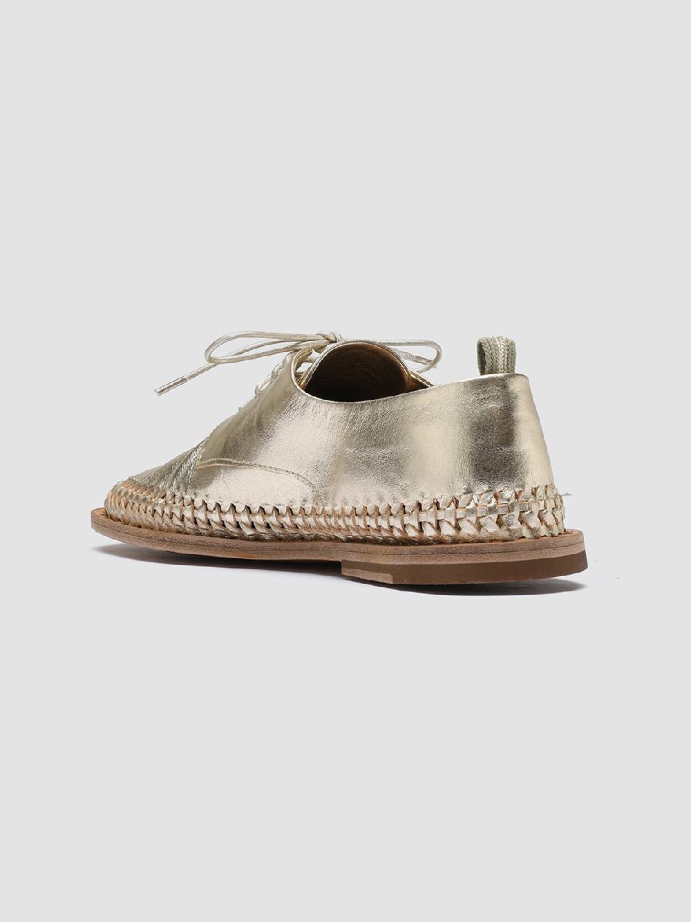 Officine Creative MABELLE 001 Derby in Pelle Argento 2025