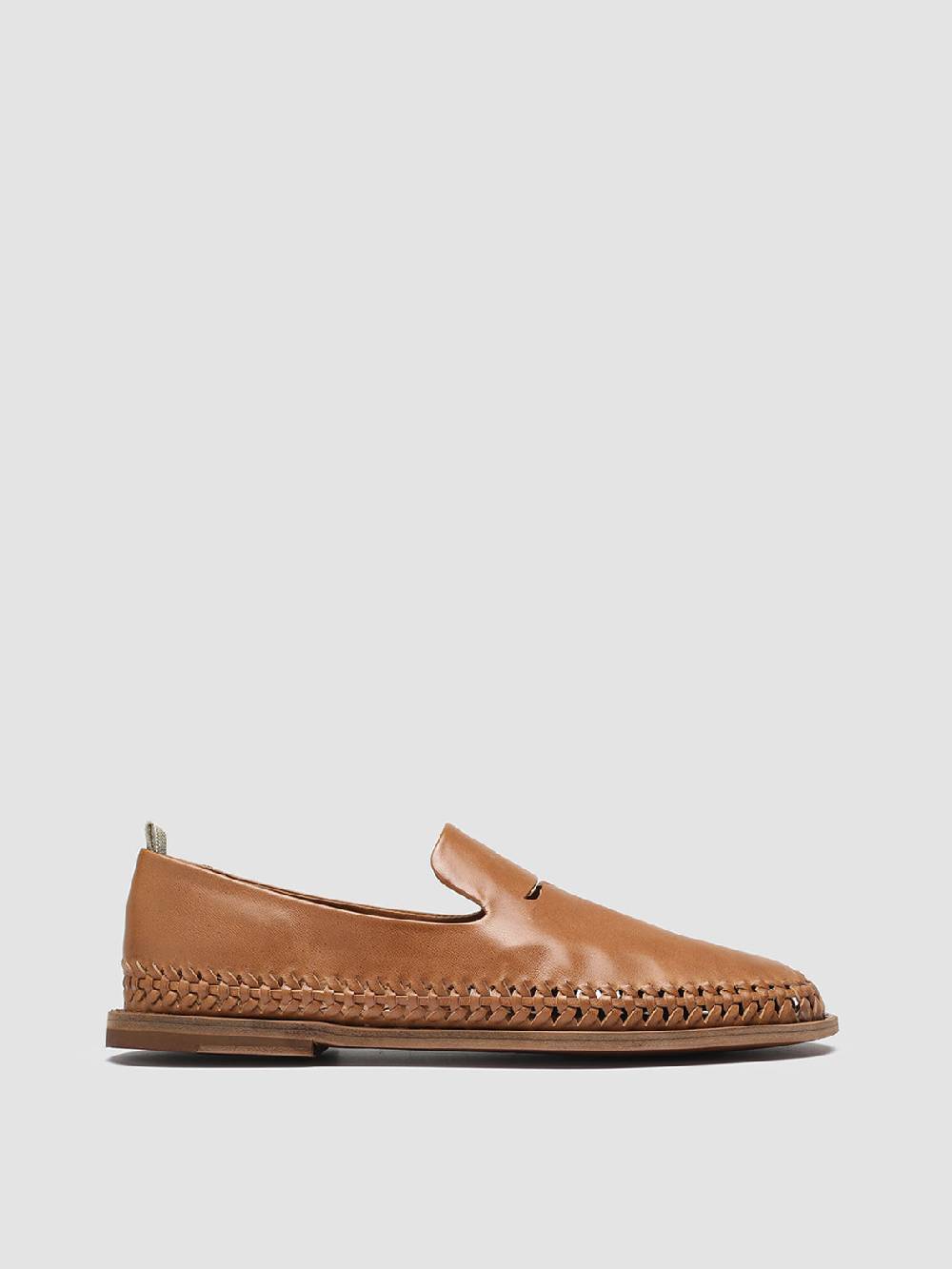 Officine Creative MABELLE 002 Slip-On in Nappa Marrone Nuovo