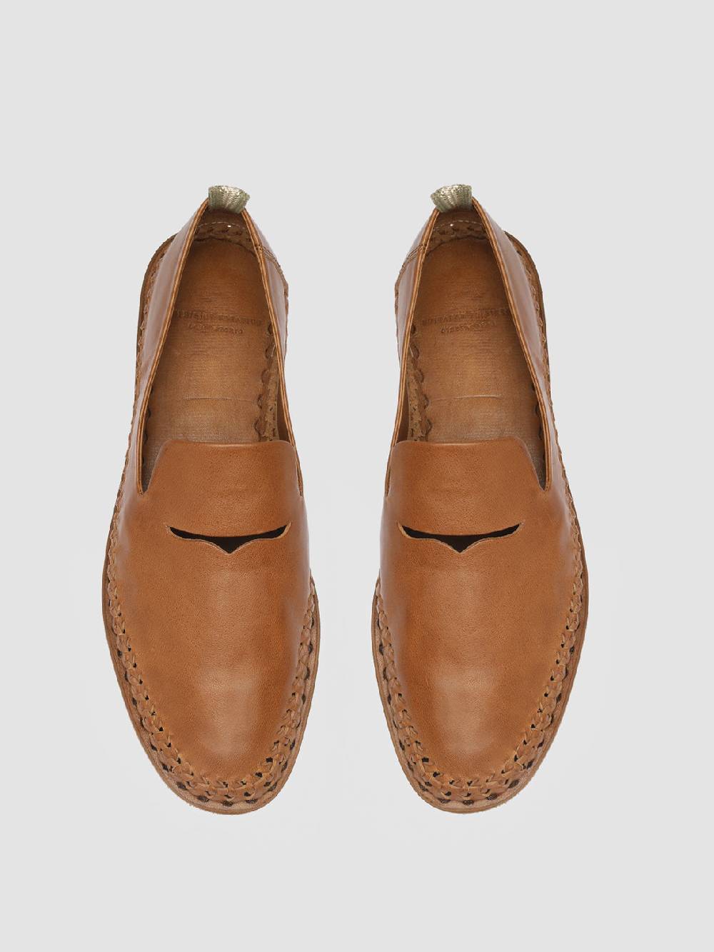 Officine Creative MABELLE 002 Slip-On in Nappa Marrone Nuovo