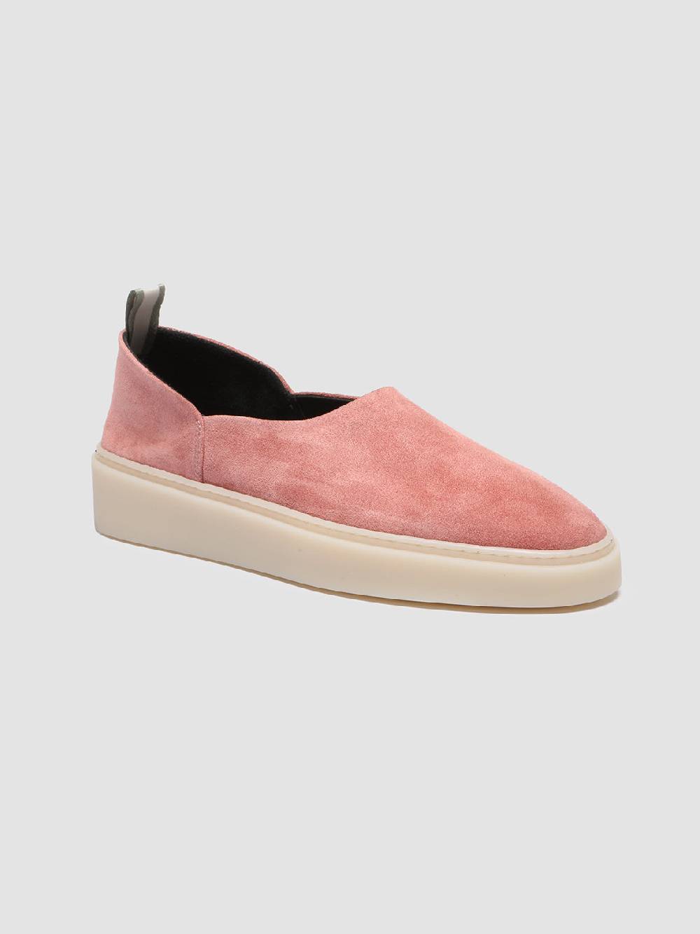 Officine Creative MUSKRAT 101 Sneaker in Pelle Scamosciata Rosa Spedizione Gratuita