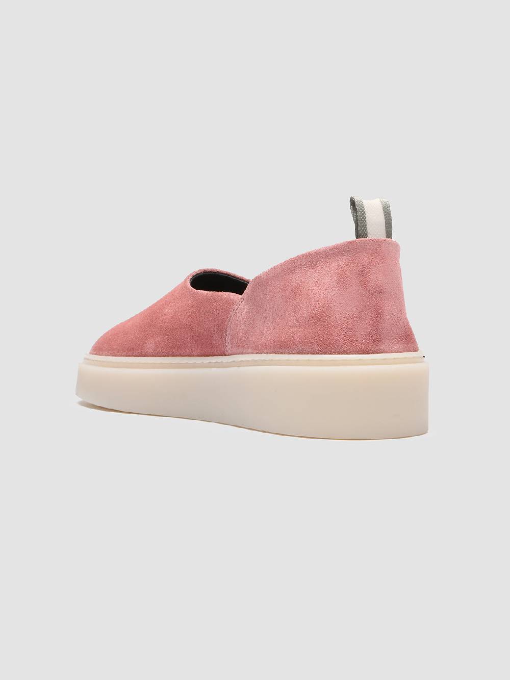 Officine Creative MUSKRAT 101 Sneaker in Pelle Scamosciata Rosa Spedizione Gratuita