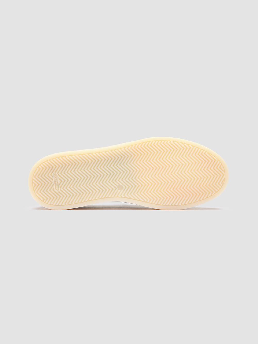 Officine Creative MUSKRAT 102 Sneaker Slip-On in Pelle Tortora Pezzi Unici
