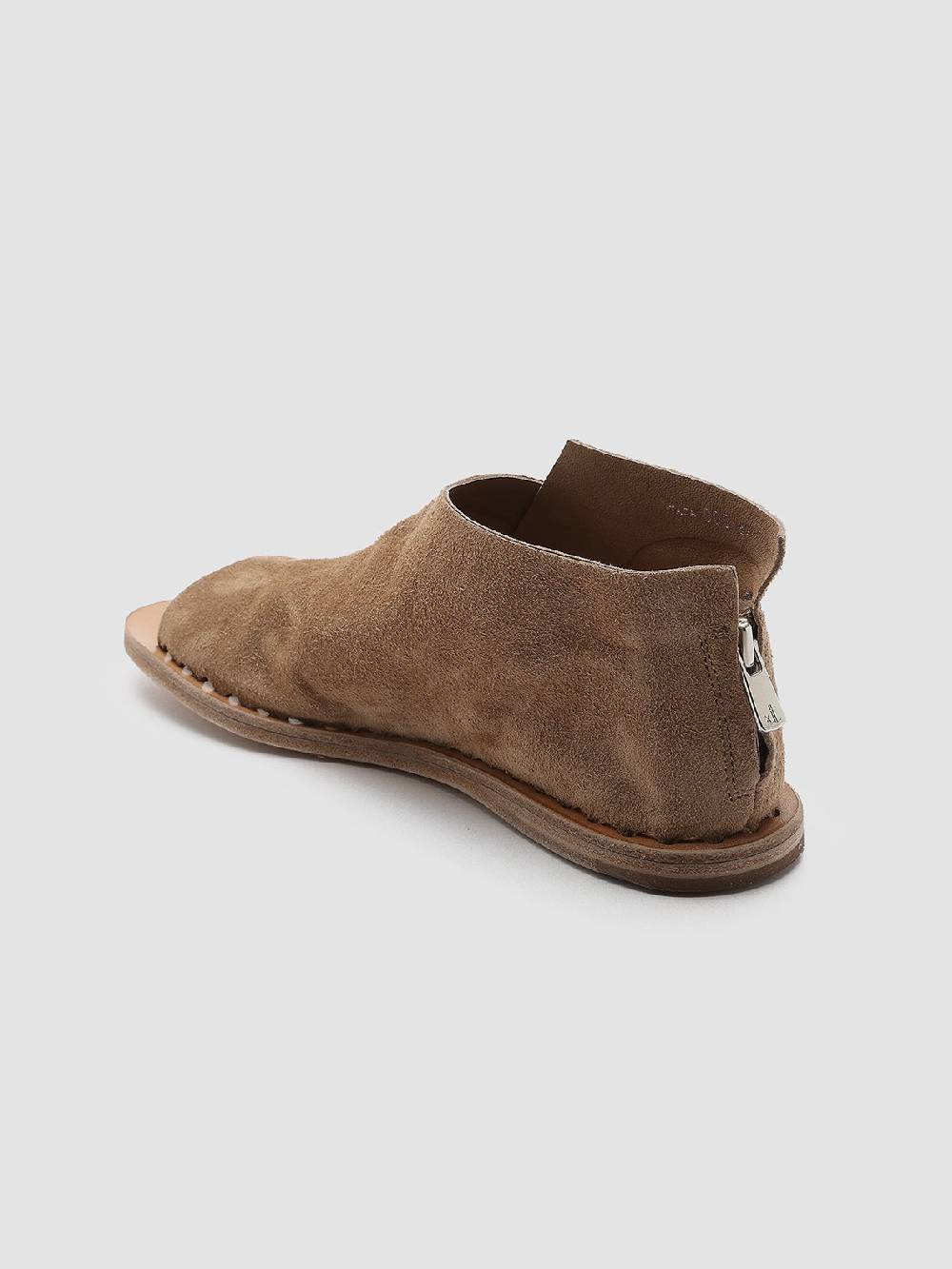 Officine Creative ITACA 005 Sandali in Pelle Scamosciata Marrone Qualità Garantita