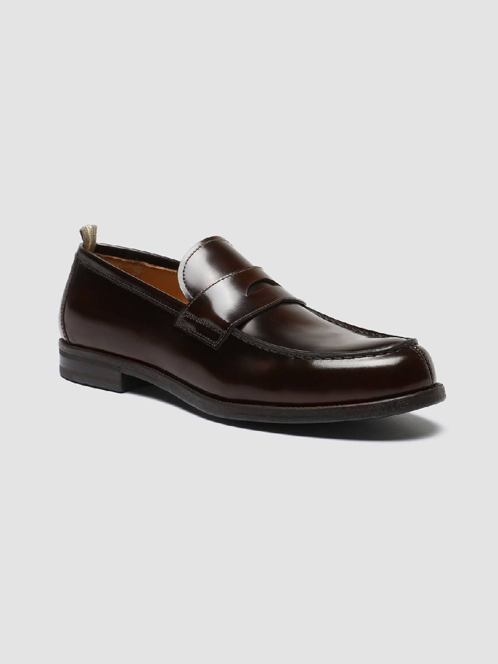 Officine Creative VINE 001 Mocassini in Pelle Marrone Acquista Ora