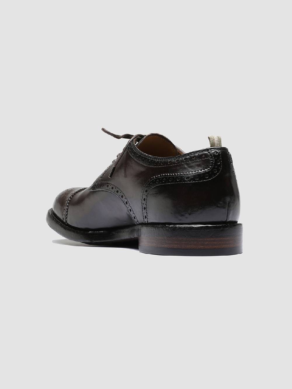 Officine Creative TEMPLE 003 Scarpe Derby in Pelle Marrone Fino Al -60%
