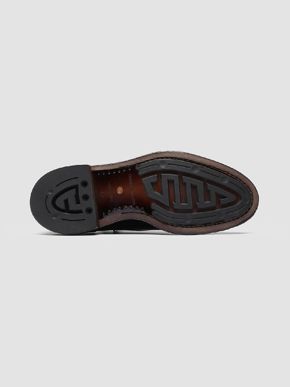 Officine Creative TEMPLE 003 Scarpe Derby in Pelle Marrone Fino Al -60%