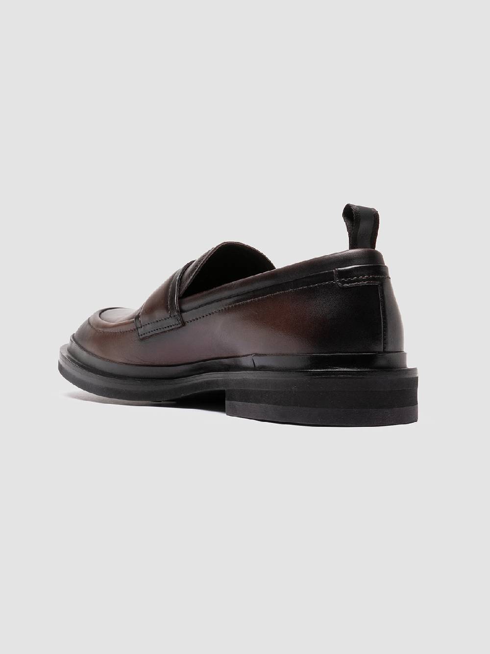 Officine Creative MAJOR 003 Mocassini Penny in Pelle Marrone Sottocosto
