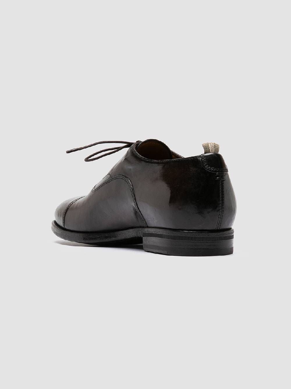 Officine Creative VANDERBILT CAOU 011 Scarpe Oxford Marroni in Pelle Convenienza