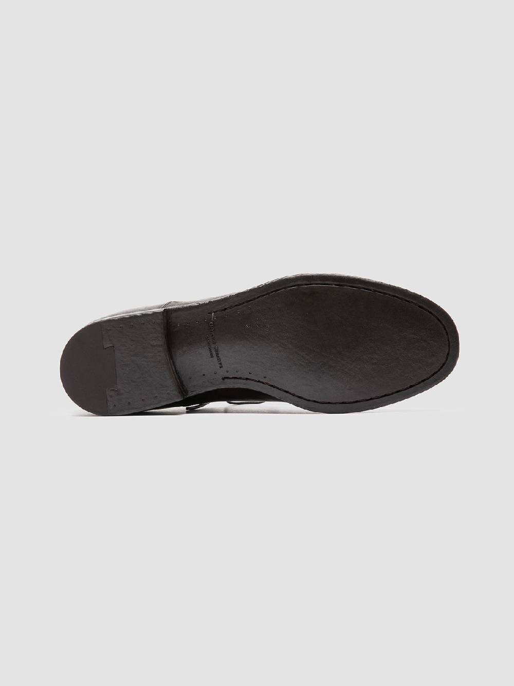 Officine Creative VANDERBILT CAOU 011 Scarpe Oxford Marroni in Pelle Convenienza