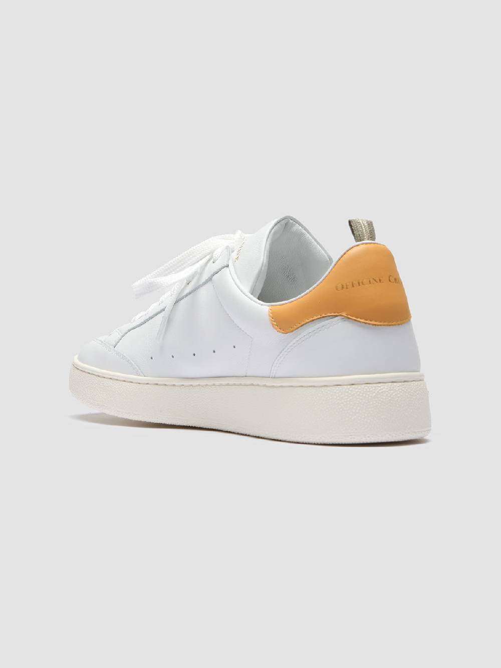 Officine Creative MOWER 007 Sneakers in Pelle Bianca In Vendita