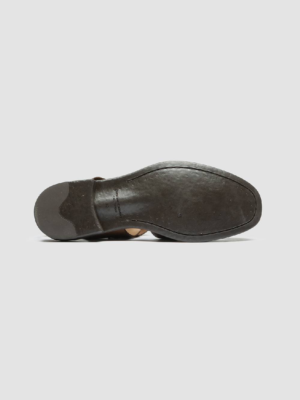 Officine Creative CHRONICLE 145 Sandali in Pelle Marrone Vendite Flash