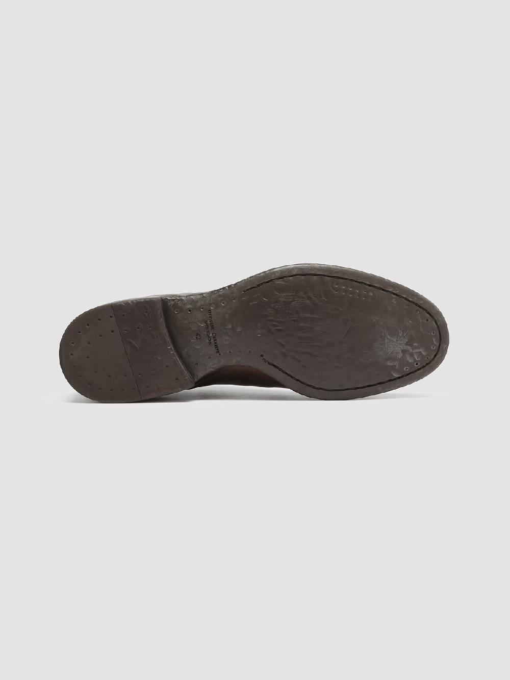 Officine Creative CETON 685 Stivali Chukka in Pelle Marrone In Linea