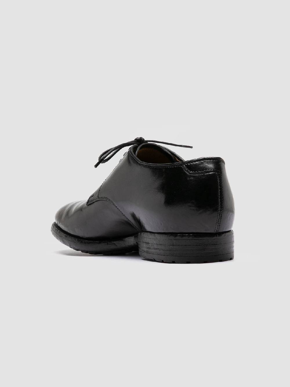 Officine Creative PRINCE 606 Derby in Pelle Nera Vendita