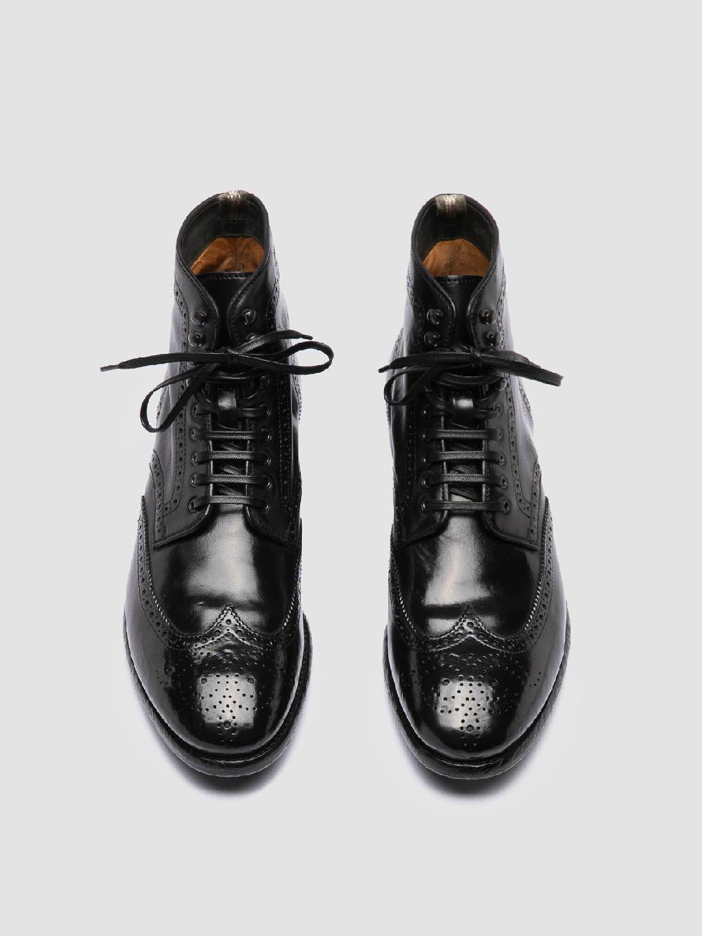 Officine Creative PRINCE 612 Stivaletti in Pelle Nera Qualità Garantita