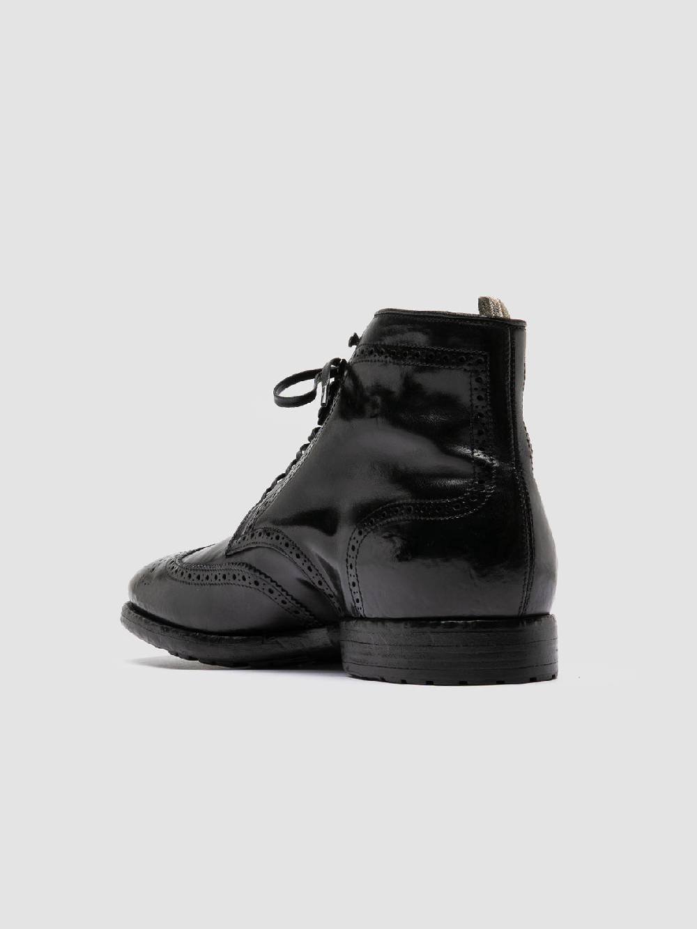 Officine Creative PRINCE 612 Stivaletti in Pelle Nera Qualità Garantita