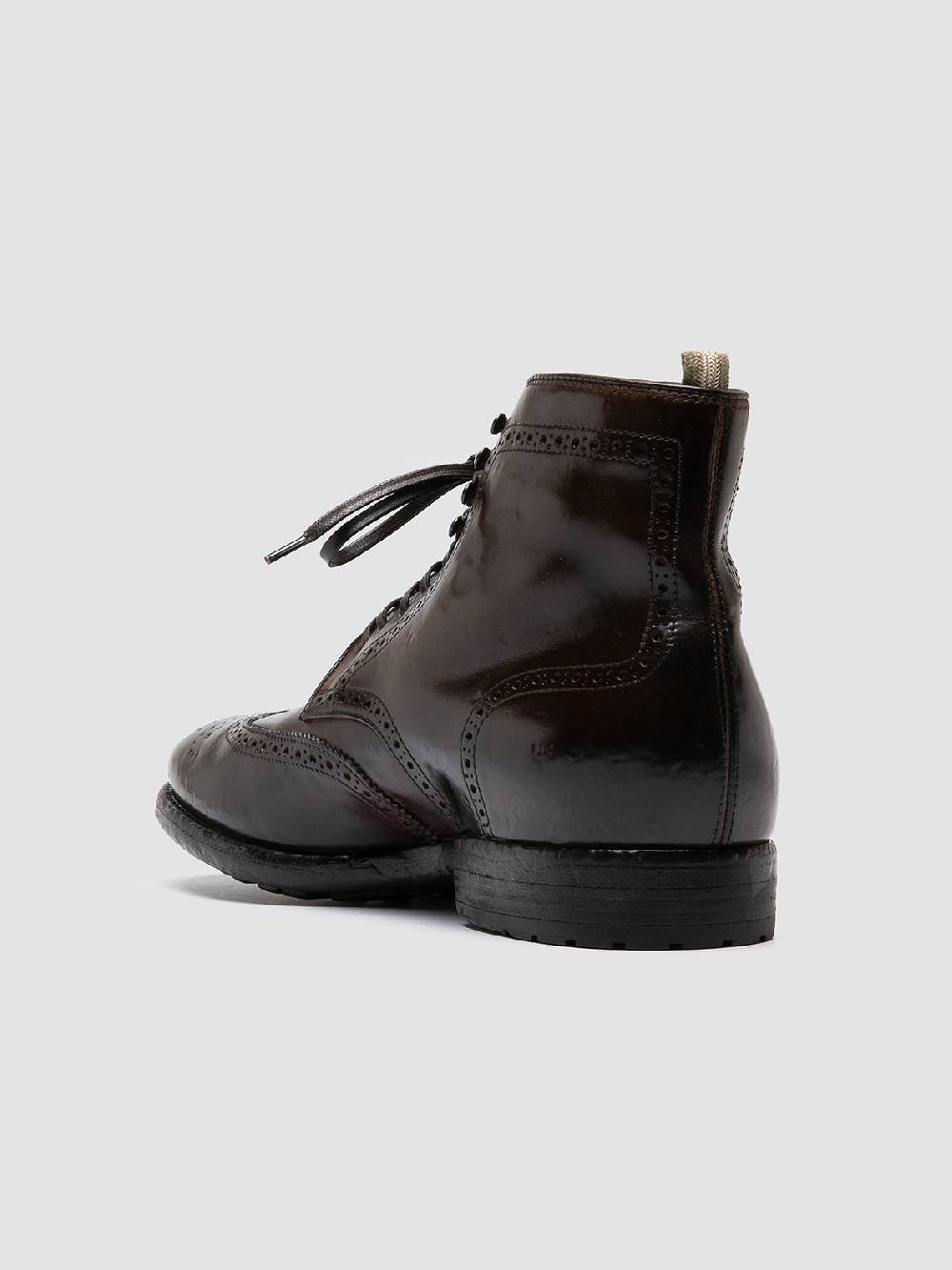 Officine Creative PRINCE 612 Stivaletti in Pelle Marrone Negozi Online