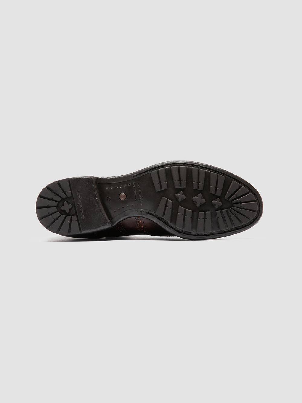 Officine Creative PRINCE 612 Stivaletti in Pelle Marrone Negozi Online