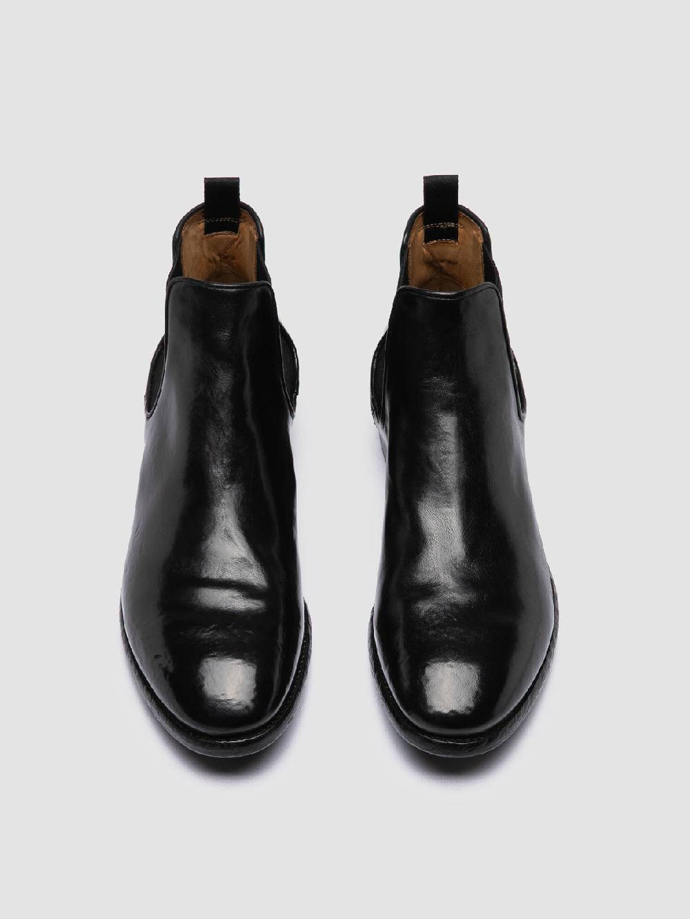 Officine Creative PRINCE 617 Stivaletti Chelsea in Pelle Nera Acquista Ora