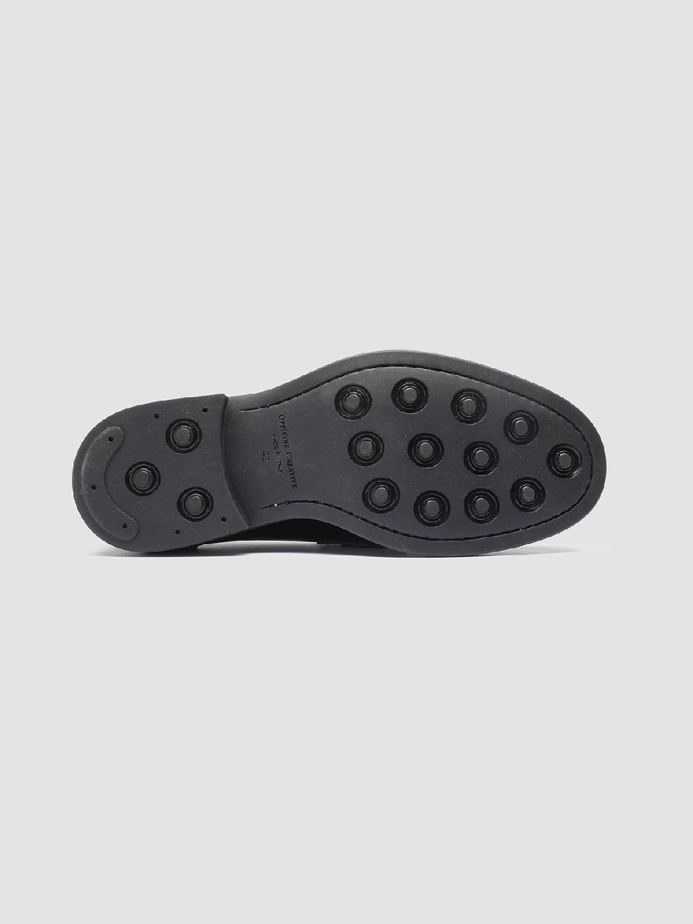 Officine Creative UNIFORM 001 Mocassini Penny in Pelle Nera Fino Al -60%