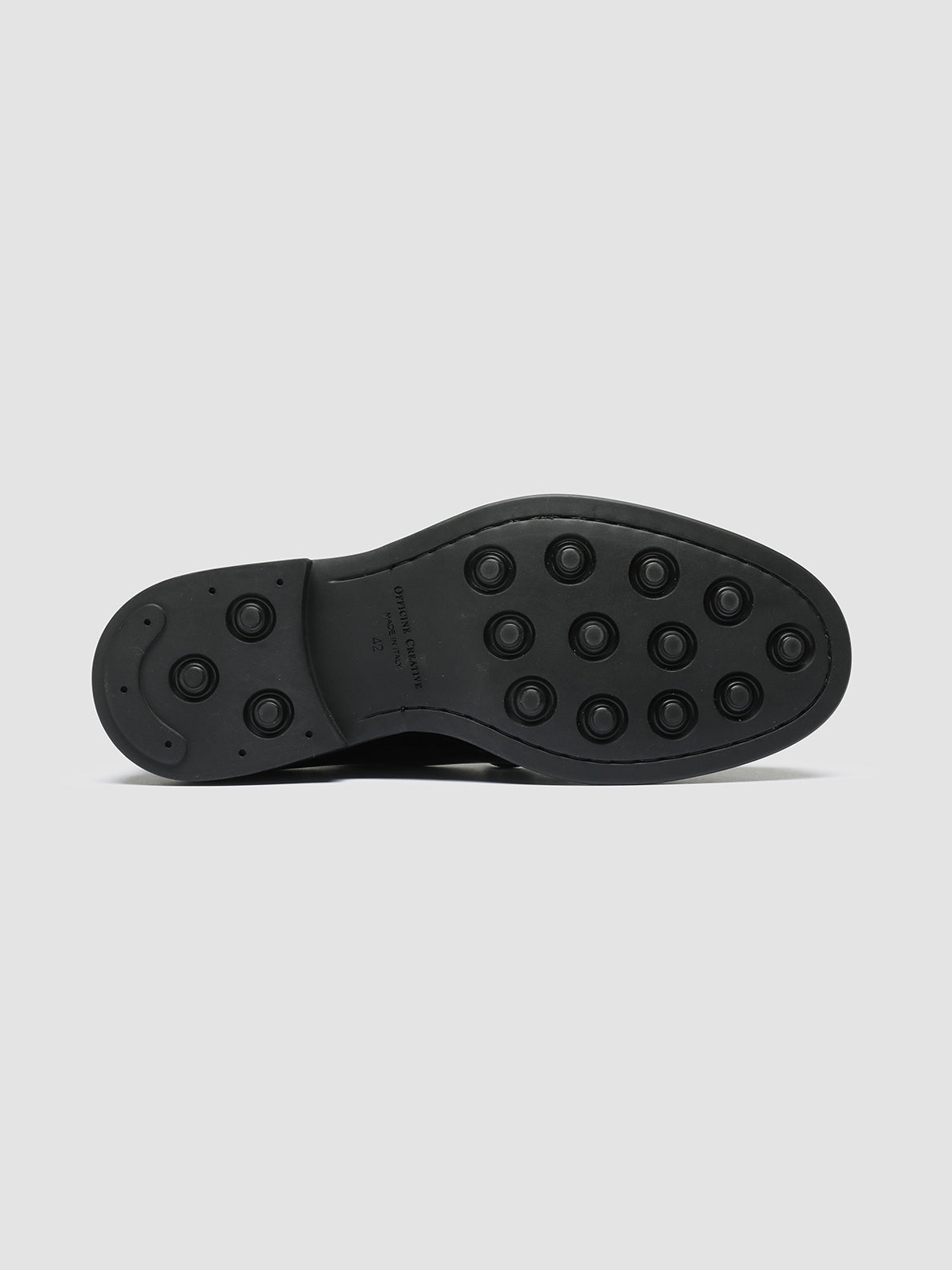 Officine Creative UNIFORM 003 Derby in Pelle Nera Shopping Online