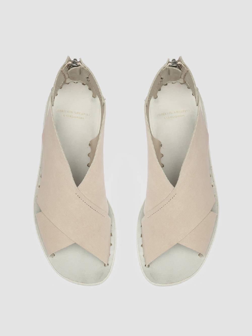 Officine Creative ITACA 026 Sandali in Pelle Bianca Offerta