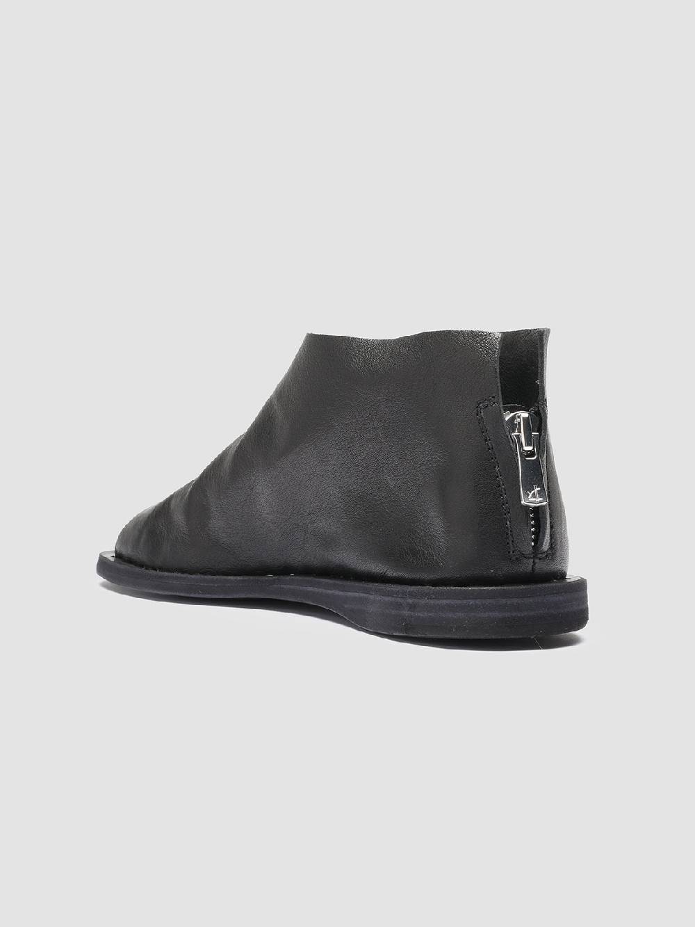 Officine Creative ITACA 032 Sandali in Pelle Nera Economico