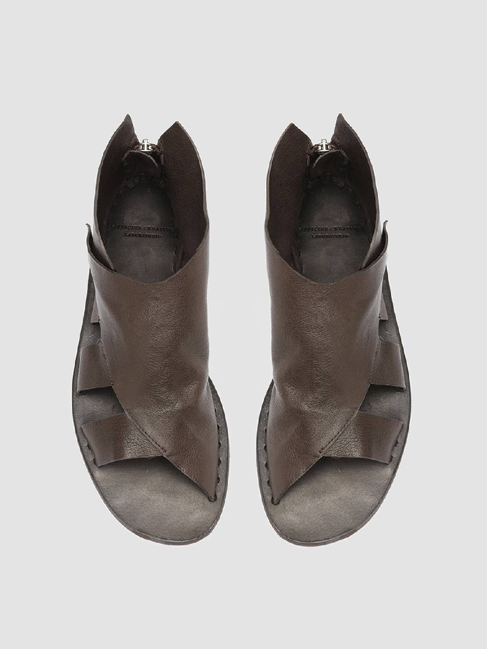Officine Creative ITACA 032 Sandali in Pelle Marrone Online