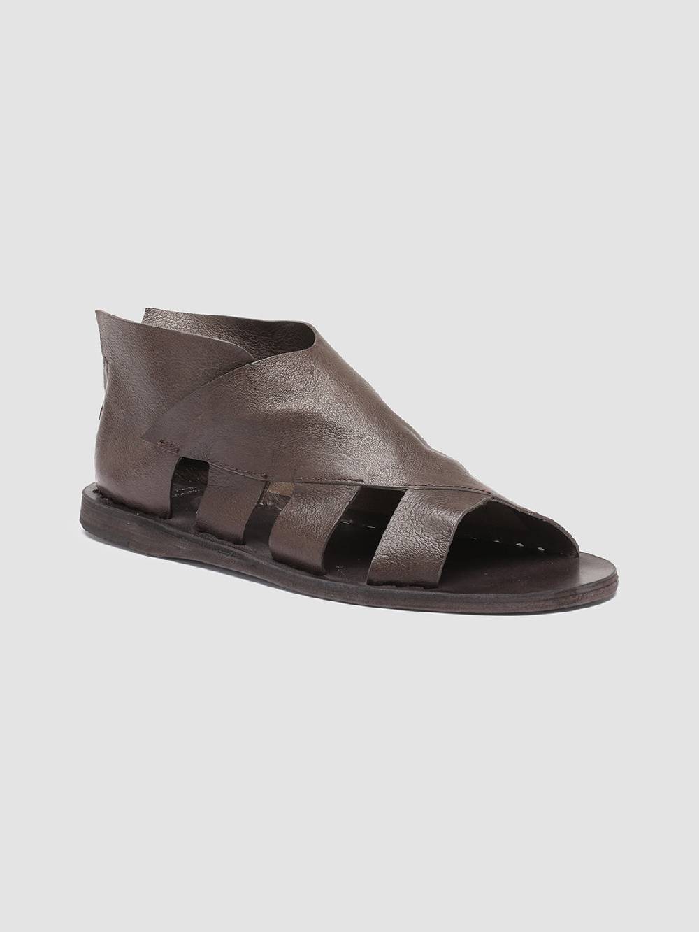 Officine Creative ITACA 032 Sandali in Pelle Marrone Online