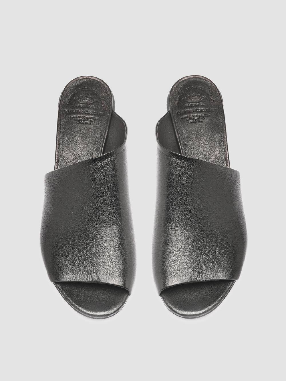 Officine Creative HELYETTE 016 Sabot in Pelle Nera In Vendita