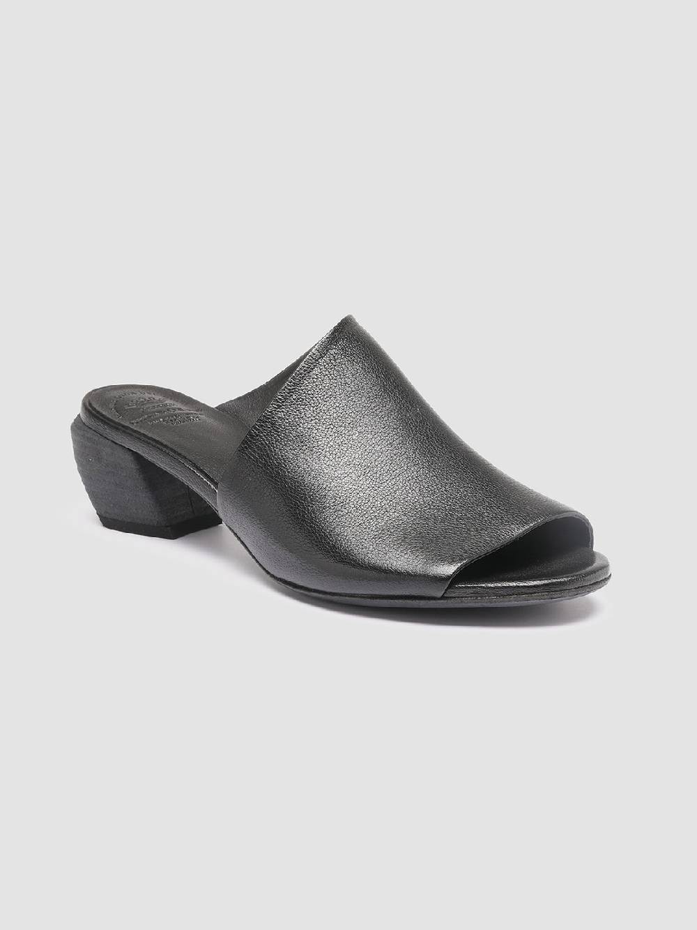 Officine Creative HELYETTE 016 Sabot in Pelle Nera In Vendita