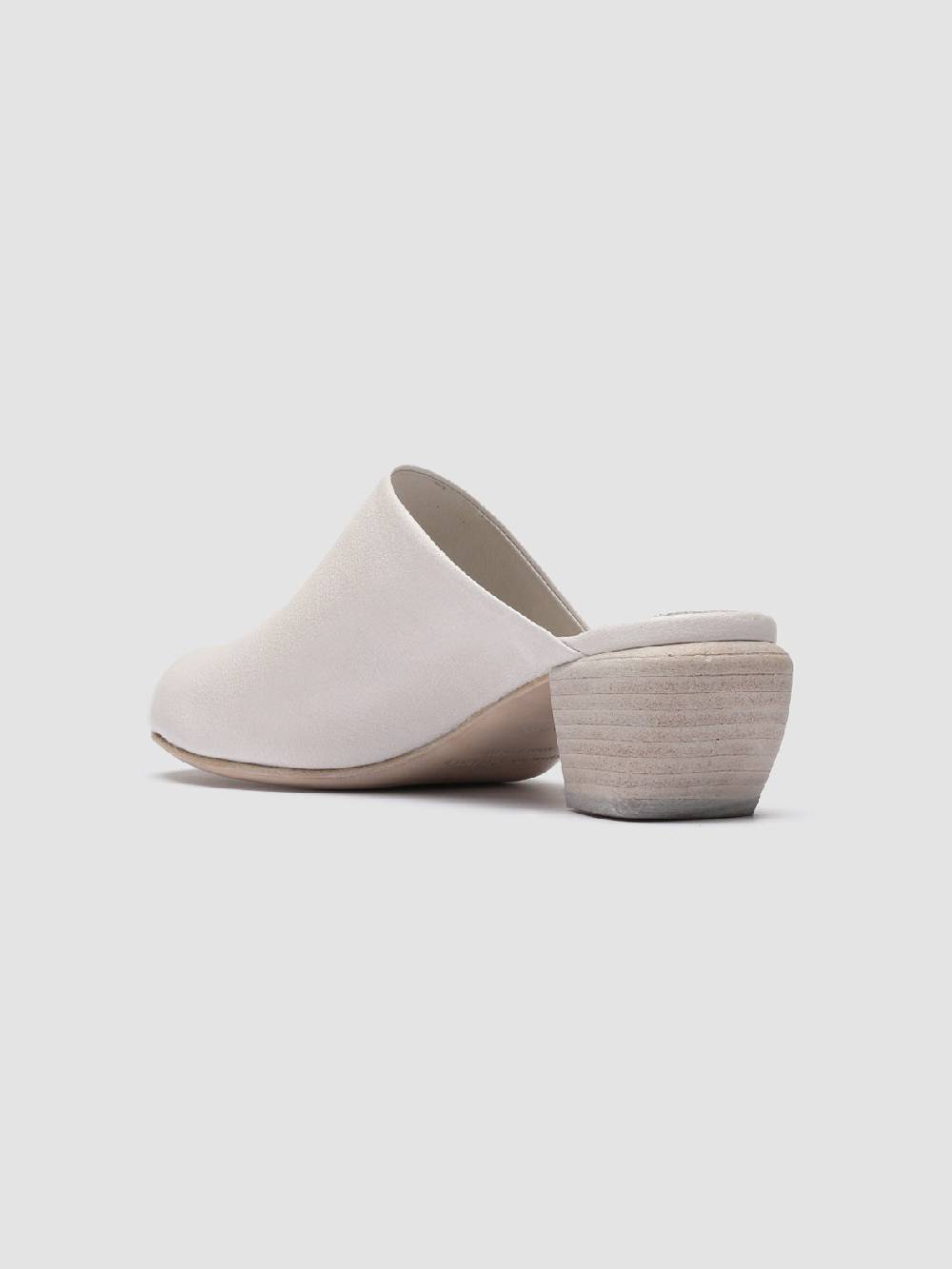 Officine Creative HELYETTE 016 Sabot in Pelle Bianca Offerte