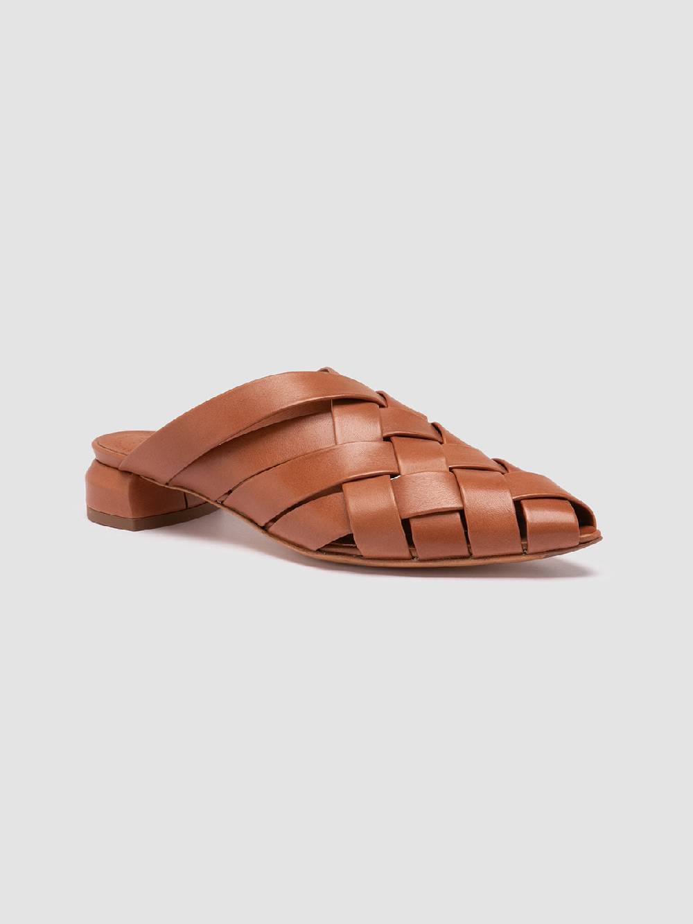 Officine Creative SAGE 105 Sandali Sabot in Pelle Marrone I Più Venduti