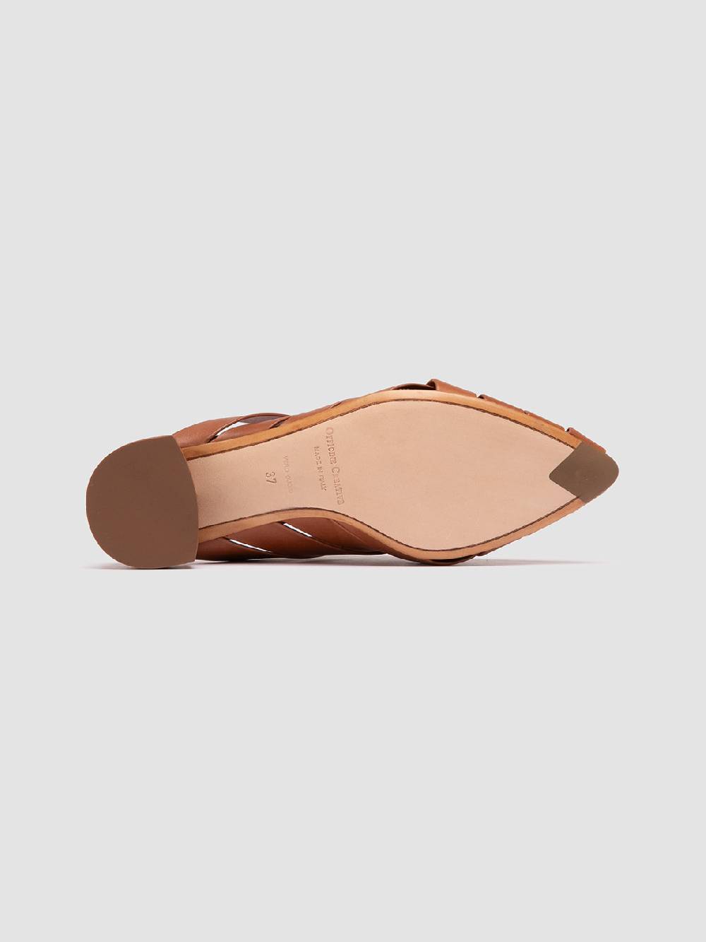 Officine Creative SAGE 105 Sandali Sabot in Pelle Marrone I Più Venduti