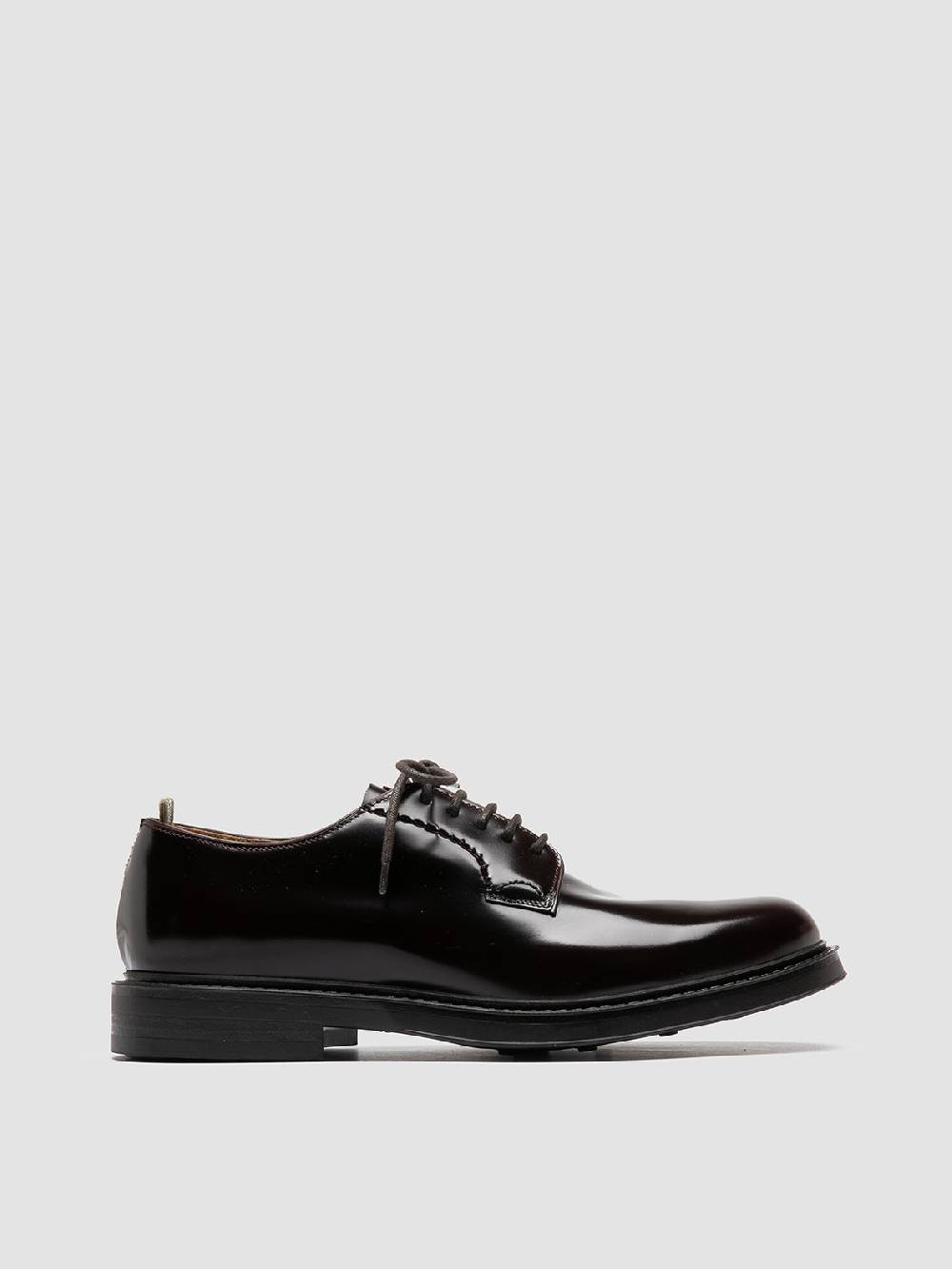 Officine Creative UNIFORM 003 Derby in Pelle Bordeaux 2025