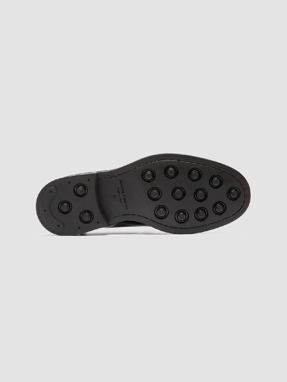 Officine Creative UNIFORM 005 Stivaletti Chelsea in Pelle Nera Italy