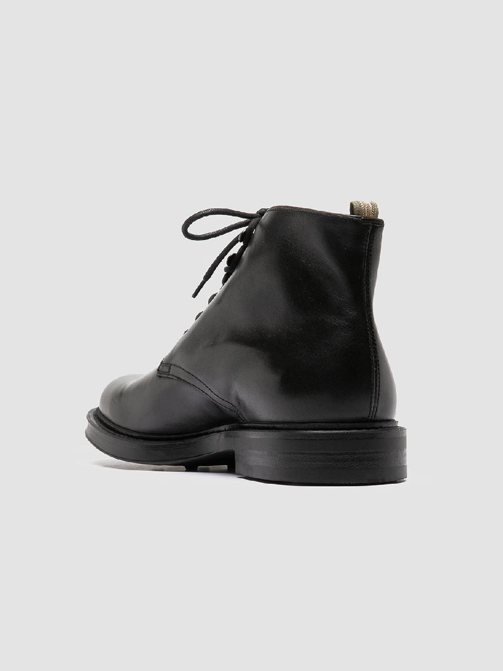 Officine Creative UNIFORM 018 Stivali Neri in Pelle 2025