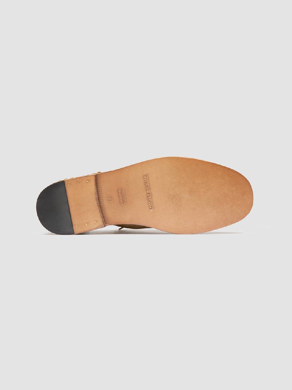 Officine Creative MILES 001 Brown suede derby shoes Qualità