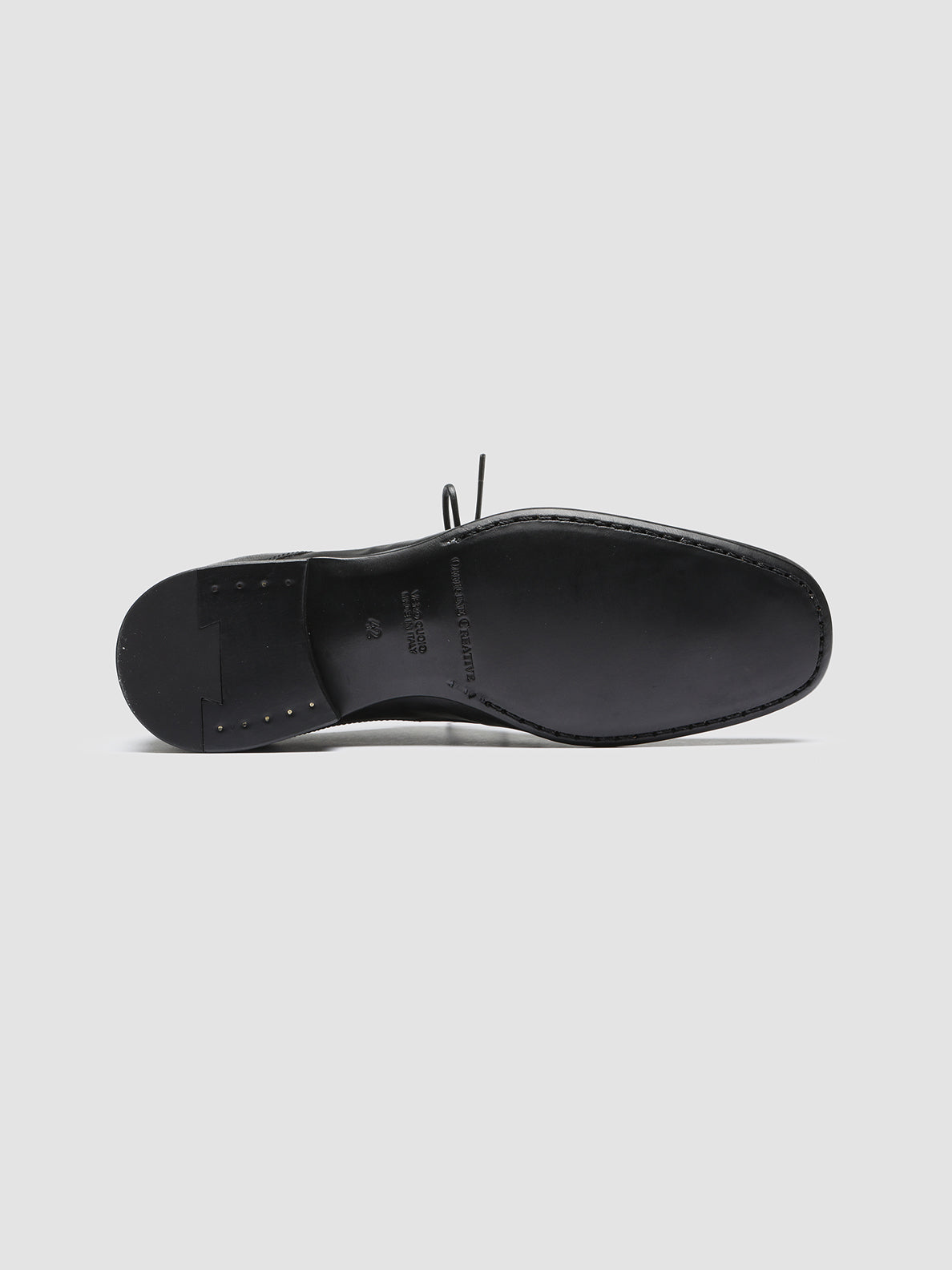 Officine Creative HARVEY 002 Black Leather Derby Shoes Spedizione Gratuita